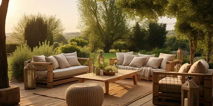 Hotel Outdoor Lounge