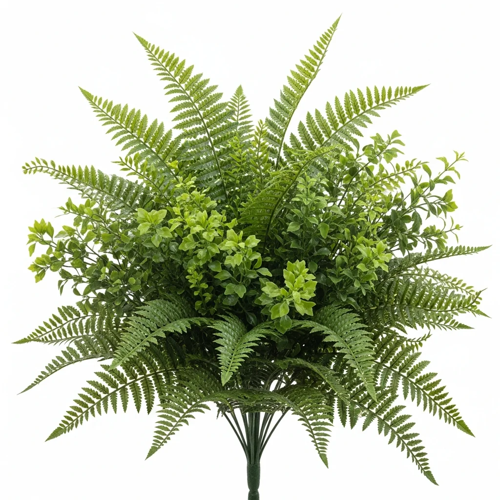UV-Resistant Mixed Fern Plant