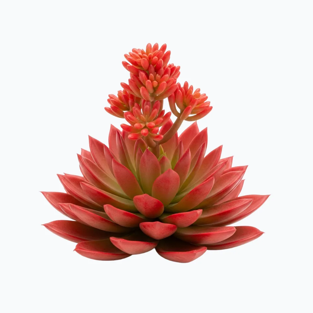 UV-Proof Coral Echeveria Succulent