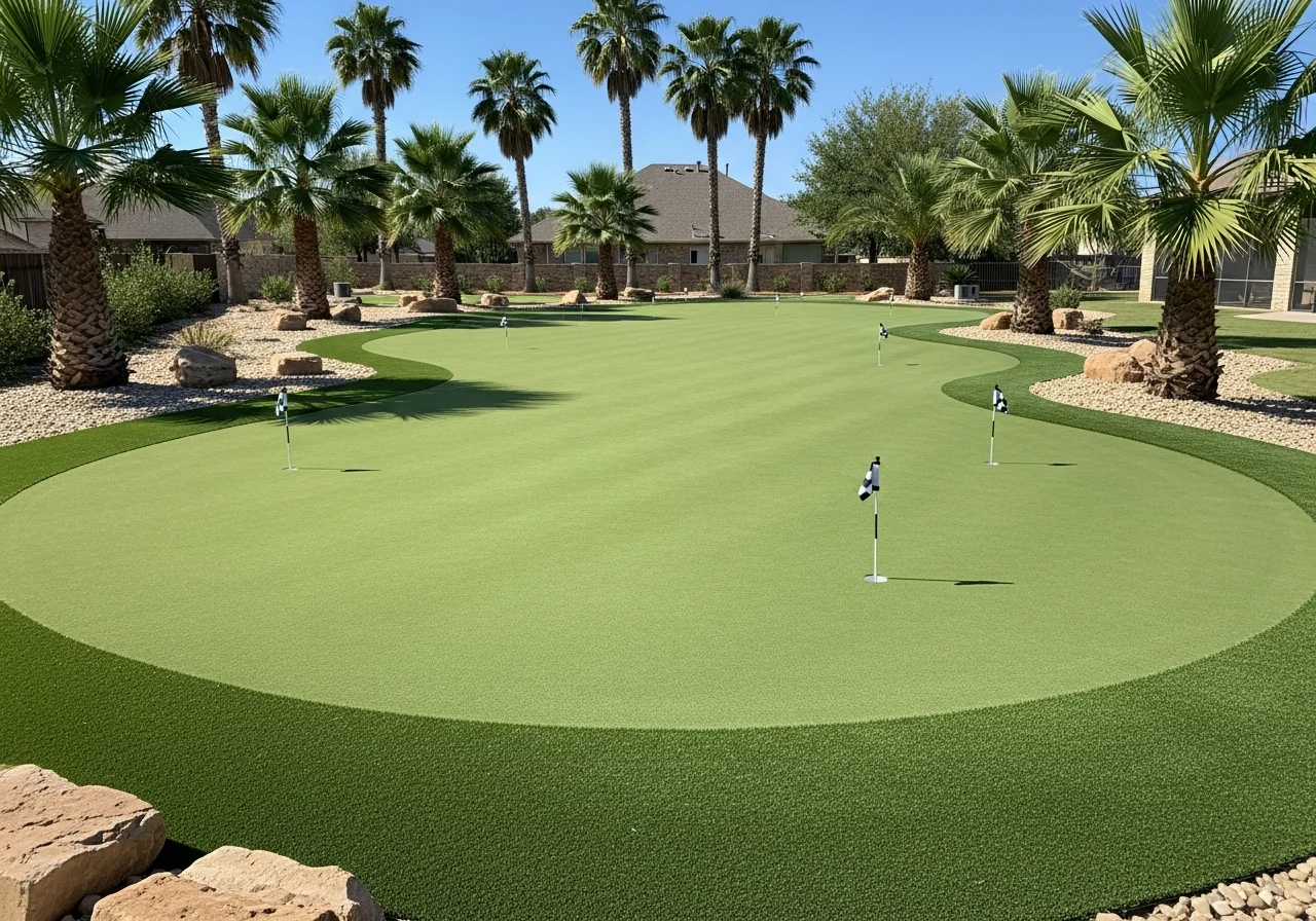 RGV Turf artificial grass installation in Mission, TX